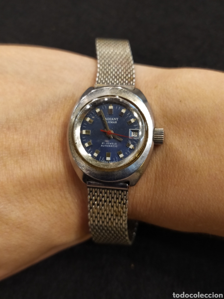 Relojes autom&aacute;ticos: Reloj Radiant Blumar Autom&aacute;tico. Funciona - Foto 3