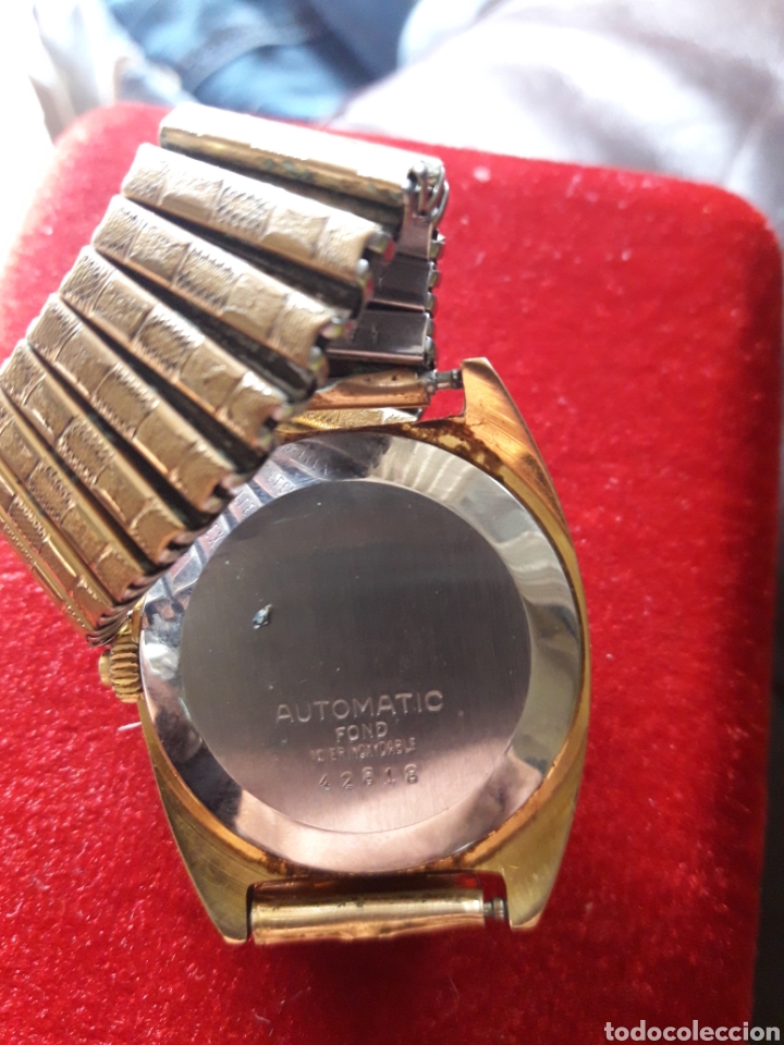 Relojes autom&aacute;ticos: Antiguo reloj autom&aacute;tico para invidentes, Arsa de Luxe, suizo - Foto 3