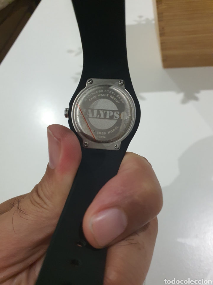Relojes autom&aacute;ticos: Reloj calypso correa caucho - Foto 3