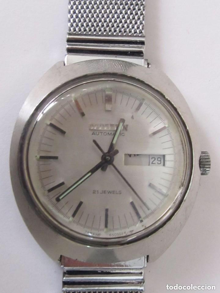Relojes autom&aacute;ticos: Reloj citizen autom&aacute;tico 21 jewels - Foto 3