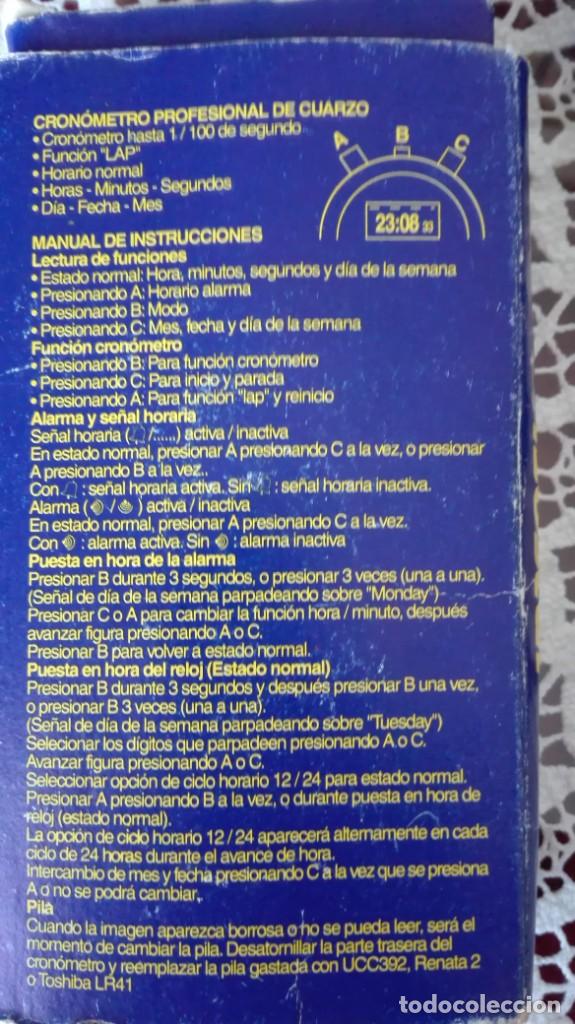 Relojes autom&aacute;ticos: Crono isostar cron&oacute;metro profesional de cuarzo - Foto 4