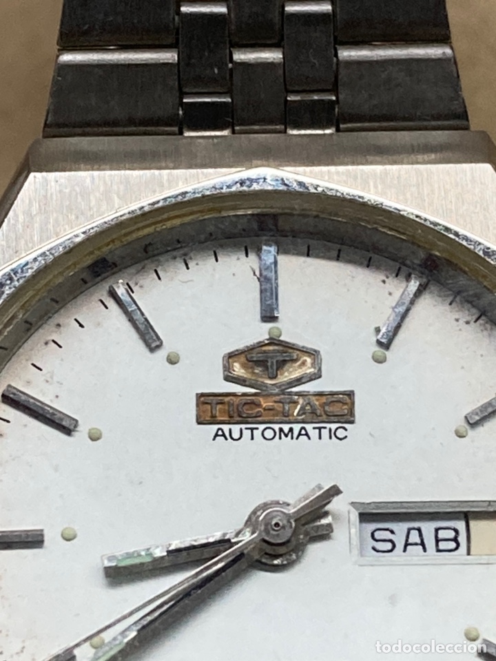 Relojes autom&aacute;ticos: Reloj Tic Tac autom&aacute;tico vintage - Foto 3