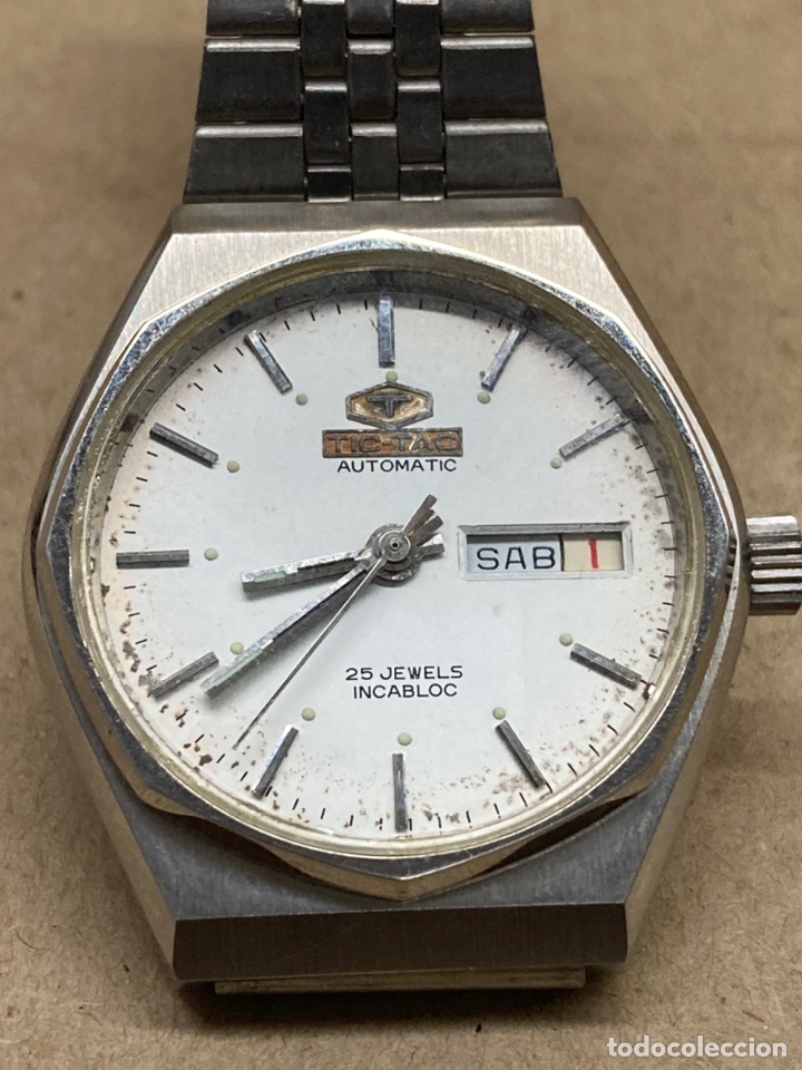 Relojes autom&aacute;ticos: Reloj Tic Tac autom&aacute;tico vintage - Foto 1