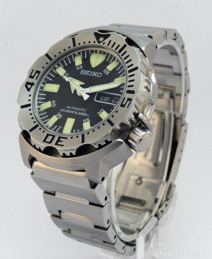 seiko monster black scuba diver´s calibre 7s26c - Kaufen  Automatik-Armbanduhren in todocoleccion - 235349195