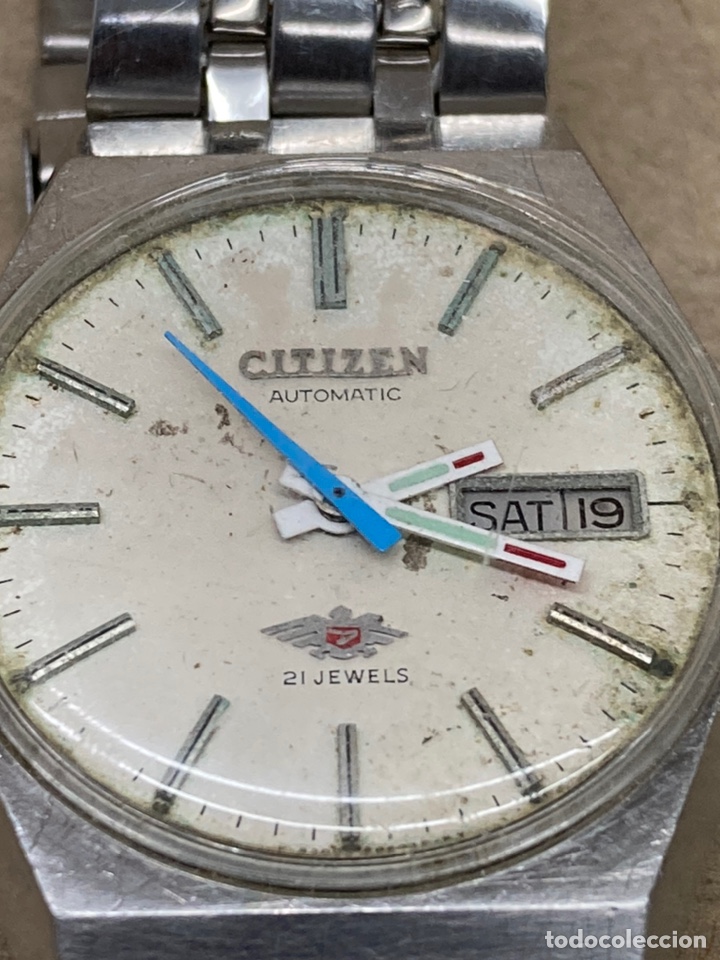 Relojes autom&aacute;ticos: Reloj Citizen 7 autom&aacute;tico /CR38-37 - Foto 2
