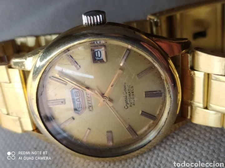 Relojes autom&aacute;ticos: Reloj autom&aacute;tico CITIZEN CRYSTAL SEVEN 21 rubies - Foto 3