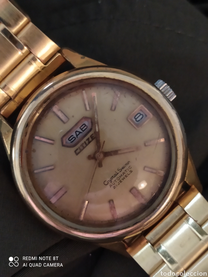 Relojes autom&aacute;ticos: Reloj autom&aacute;tico CITIZEN CRYSTAL SEVEN 21 rubies - Foto 15
