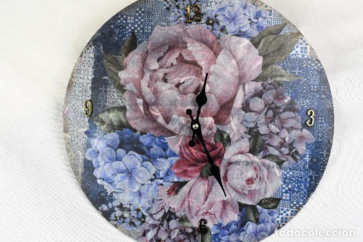Relojes autom&aacute;ticos: Bonito reloj de pared en madera - Foto 2