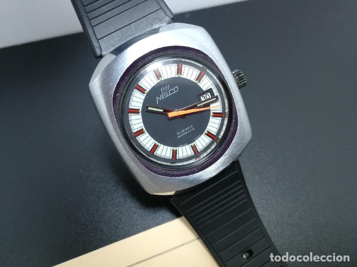 Relojes autom&aacute;ticos: RELOJ DRIVERS AUTOMATICO DE 21 RUBIS U JOYAS. - Foto 6