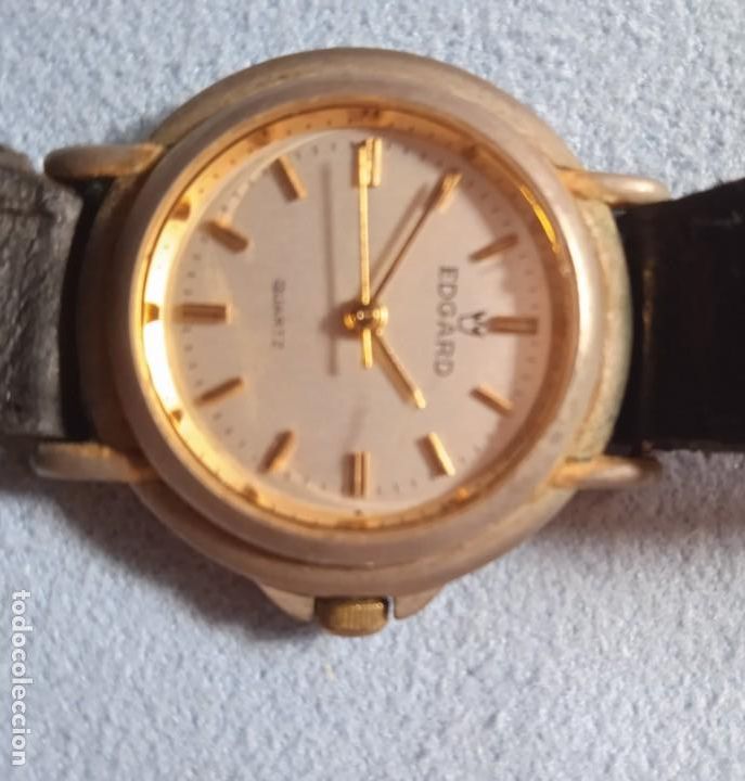 Relojes autom&aacute;ticos: RELOJ SE&Ntilde;ORA MARCA EDGARD, DESCONOCIDA, QUARTZ, NO FUNCIONA - Foto 1
