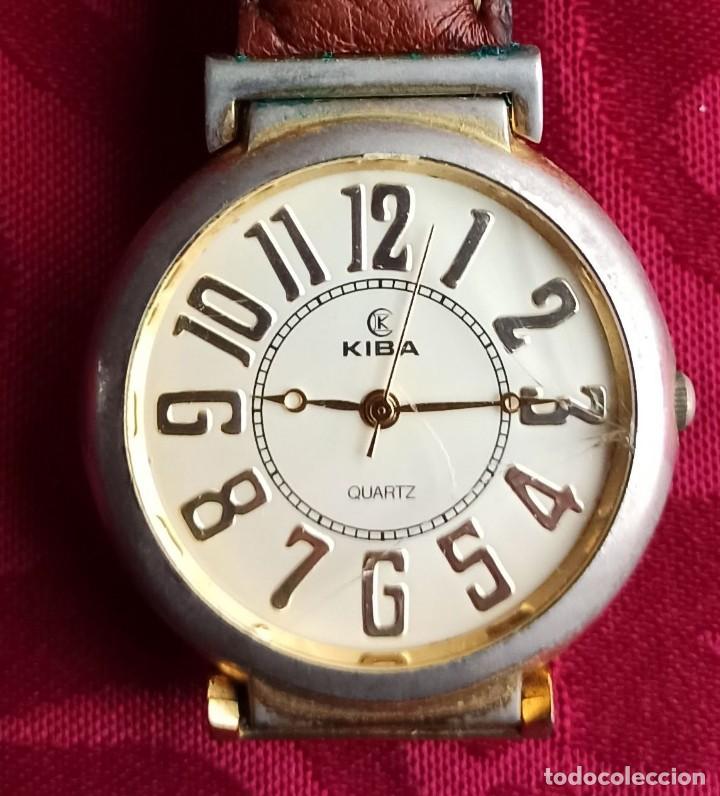 Relojes automáticos: Kiba - Quart - Reloj de caballero - Correo de cuero de Nobuck - Water Resistant - Made Swiss - Foto 1 - 249205270