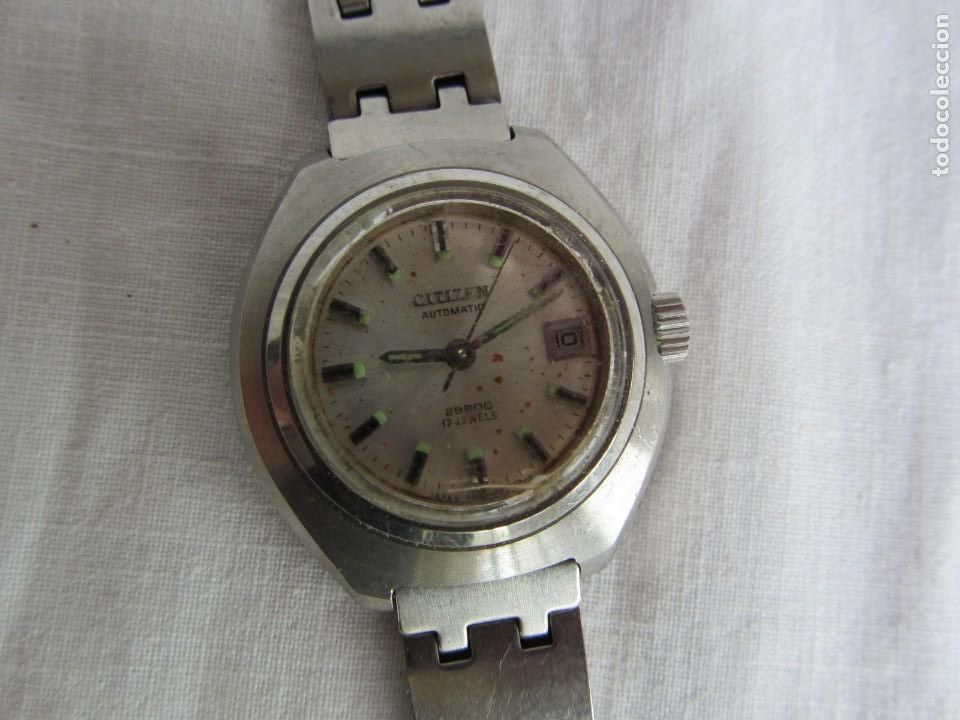 Relojes autom&aacute;ticos: Reloj de se&ntilde;ora Citizen autom&aacute;tico, para reparar - Foto 2