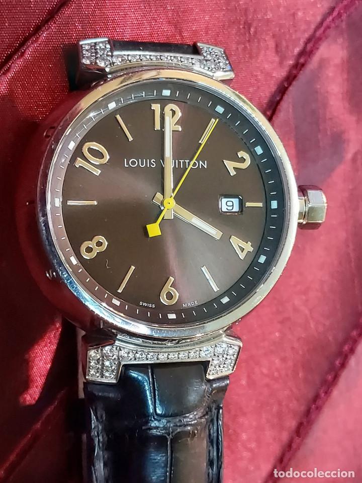 sensacional reloj louis vuitton con brillantes - Buy Automatic watches on  todocoleccion