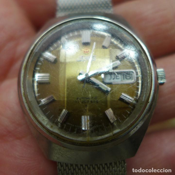 Relojes autom&aacute;ticos: RELOJ AUTOMATICO JEMIS 17 JEWELS - Foto 9