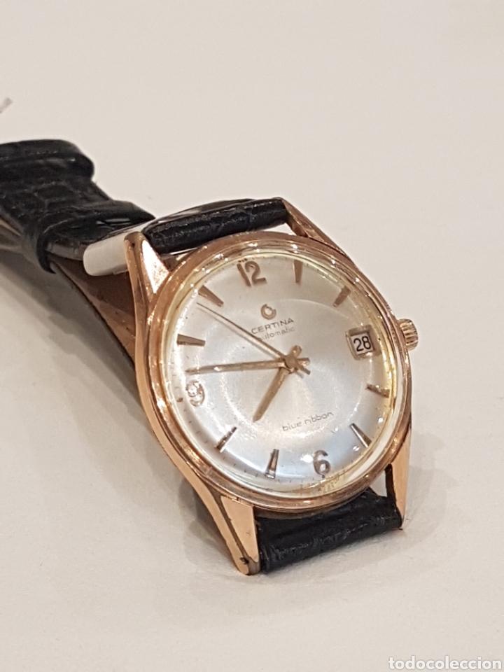 Relojes autom&aacute;ticos: RELOJ CERTINA BLUE-RIBBON AUTOMATICO 1970 - Foto 4
