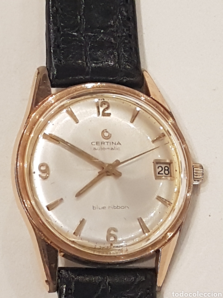 Relojes autom&aacute;ticos: RELOJ CERTINA BLUE-RIBBON AUTOMATICO 1970 - Foto 9