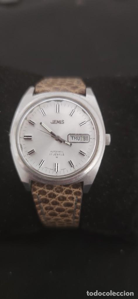 Relojes autom&aacute;ticos: PRECIOSO RELOJ AUTOMATICO JEMIS, 17 JOYAS, FUNCIONANDO. - Foto 3