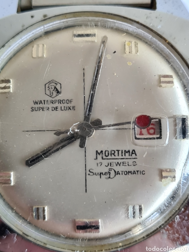 Relojes automáticos: Reloj Mortima 17 Jewels Super D Automatic Waterproof Super de Luxe - Foto 5 - 263084410