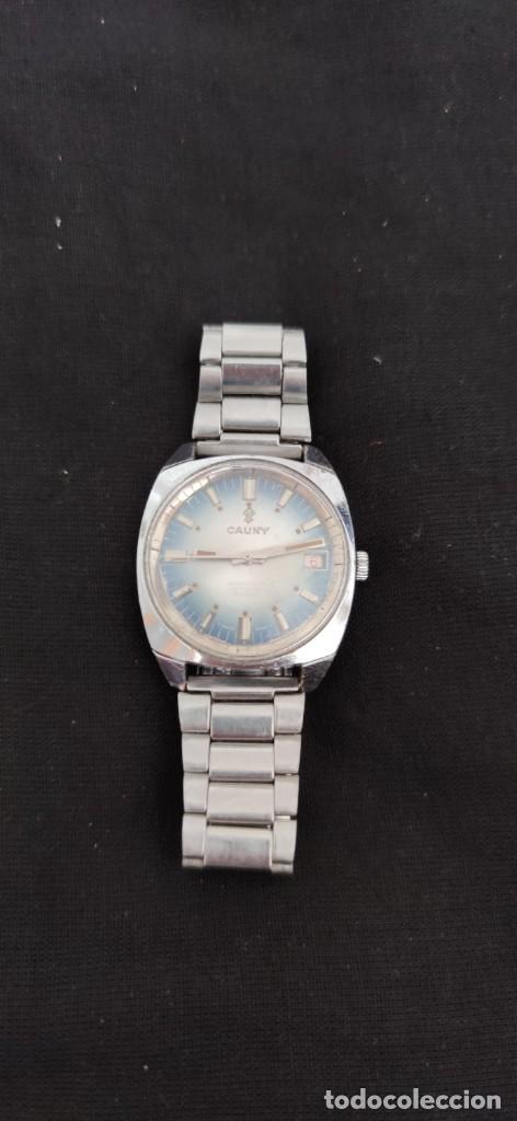 Relojes autom&aacute;ticos: PRECIOSO CAUNY AUTOMATICO CON CALENDARIO, FUNCIONA. - Foto 1