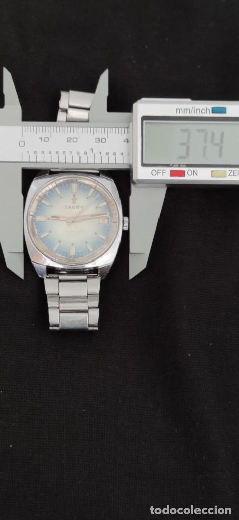 Relojes autom&aacute;ticos: PRECIOSO CAUNY AUTOMATICO CON CALENDARIO, FUNCIONA. - Foto 4