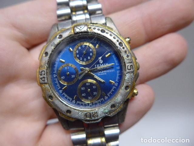 Relojes autom&aacute;ticos: Antiguo reloj automatico a identificar, jenis chronograph - Foto 2