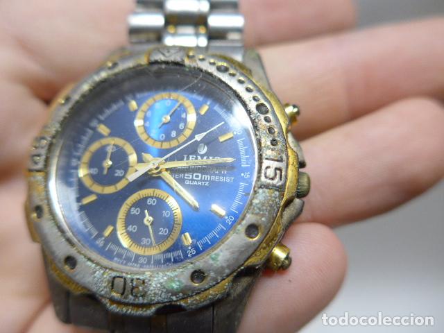 Relojes autom&aacute;ticos: Antiguo reloj automatico a identificar, jenis chronograph - Foto 3