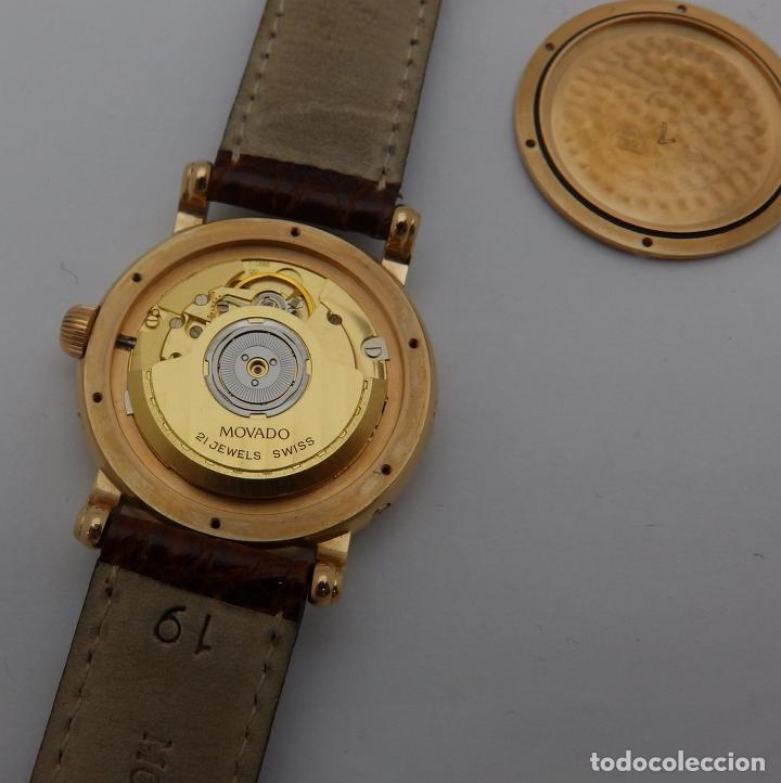 Relojes automáticos: Movado 1881 Suisses. Reloj Automático de Complicación de caballero. Serie Limitada. Oro 18k. - Foto 6 - 275028503
