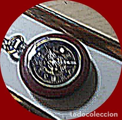Relojes autom&aacute;ticos: AUTOMATICO BOLSILLO MADERA - Foto 2