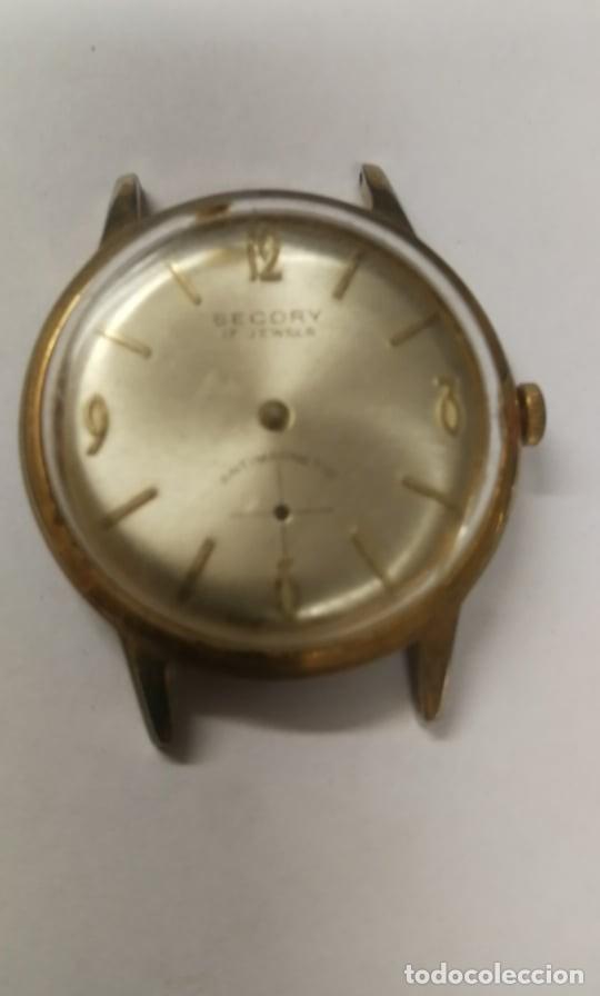 Relojes autom&aacute;ticos: RELOJ MARCA SECORY 17 JEWELS ANTIMAGNETIC - Foto 1