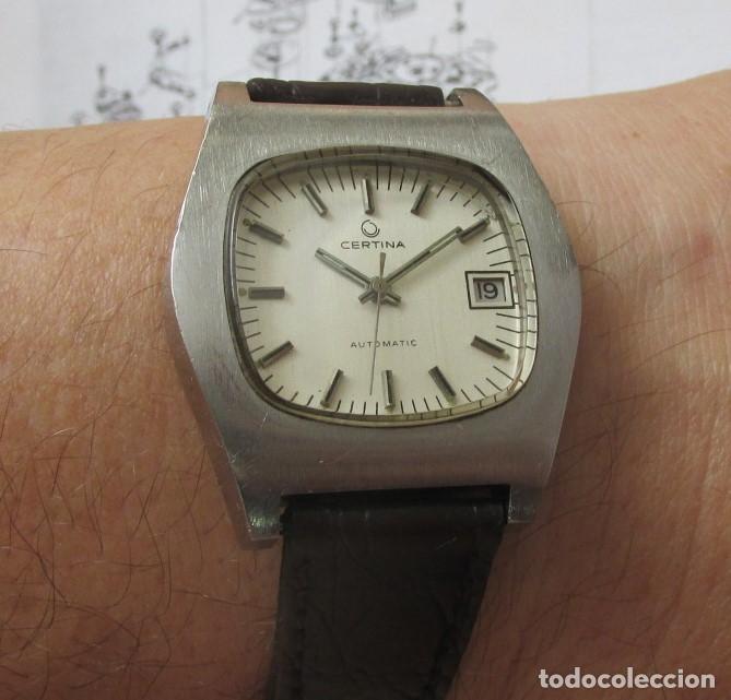 Relojes autom&aacute;ticos: Certina autom&aacute;tico acero vintage no DS - Foto 2