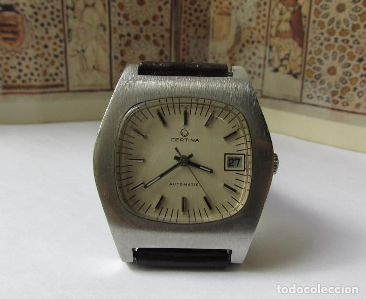 Relojes autom&aacute;ticos: Certina autom&aacute;tico acero vintage no DS - Foto 3
