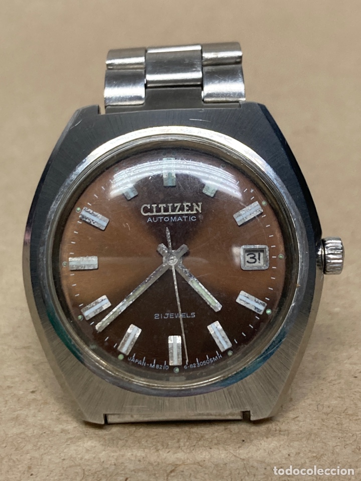 Relojes autom&aacute;ticos: Reloj autom&aacute;tico CITIZEN en funcionamiento /CR19-43 - Foto 2