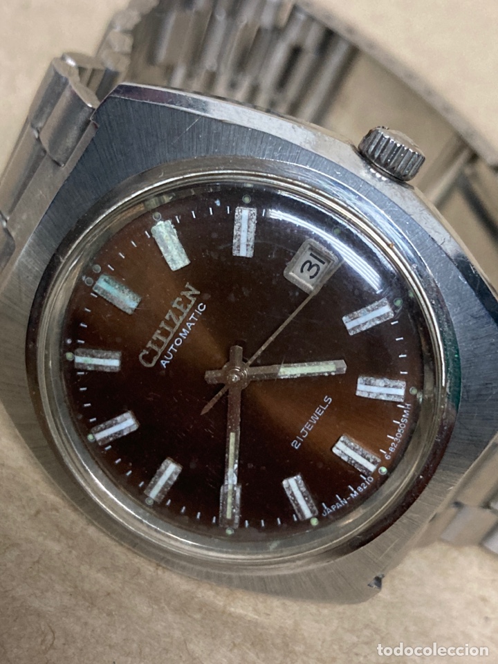 Relojes autom&aacute;ticos: Reloj autom&aacute;tico CITIZEN en funcionamiento /CR19-43 - Foto 8