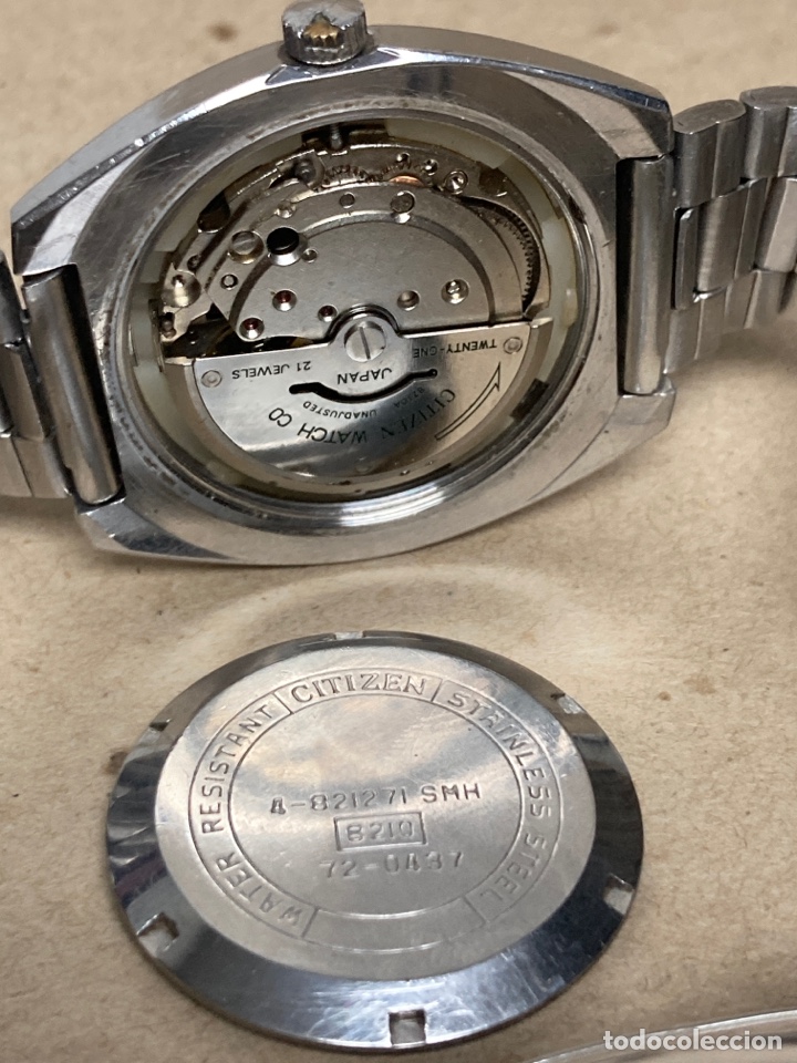 Relojes autom&aacute;ticos: Reloj autom&aacute;tico CITIZEN en funcionamiento /CR19-43 - Foto 9