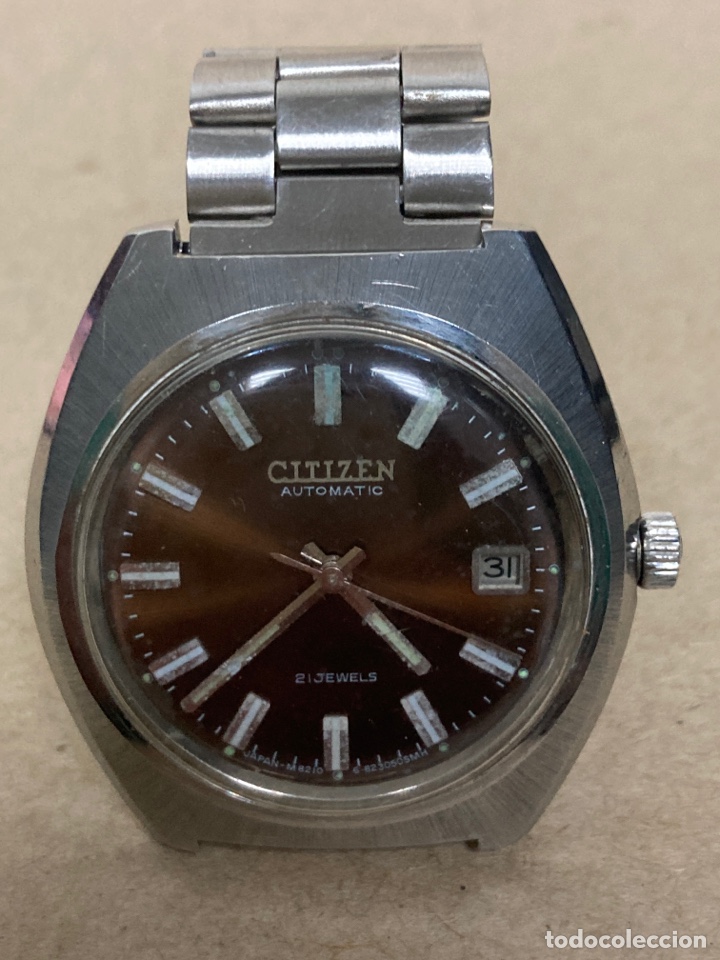 Relojes autom&aacute;ticos: Reloj autom&aacute;tico CITIZEN en funcionamiento /CR19-43 - Foto 1