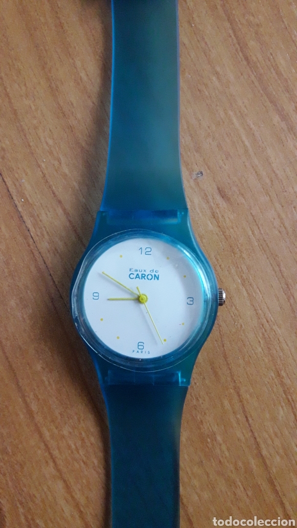 Relojes autom&aacute;ticos: RELOJ PUBLICITARIO DE PULSERA EAUX DE CARON - Foto 2