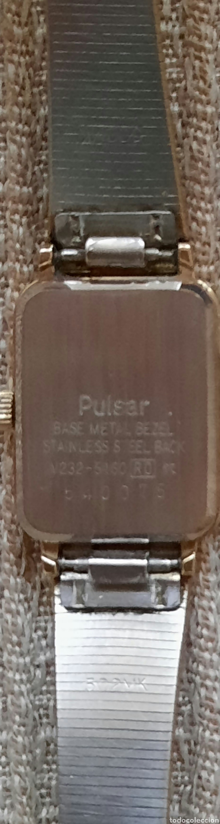 Relojes autom&aacute;ticos: RELOJ -PULSAR- DORADO FUNCIONANDO - Foto 6