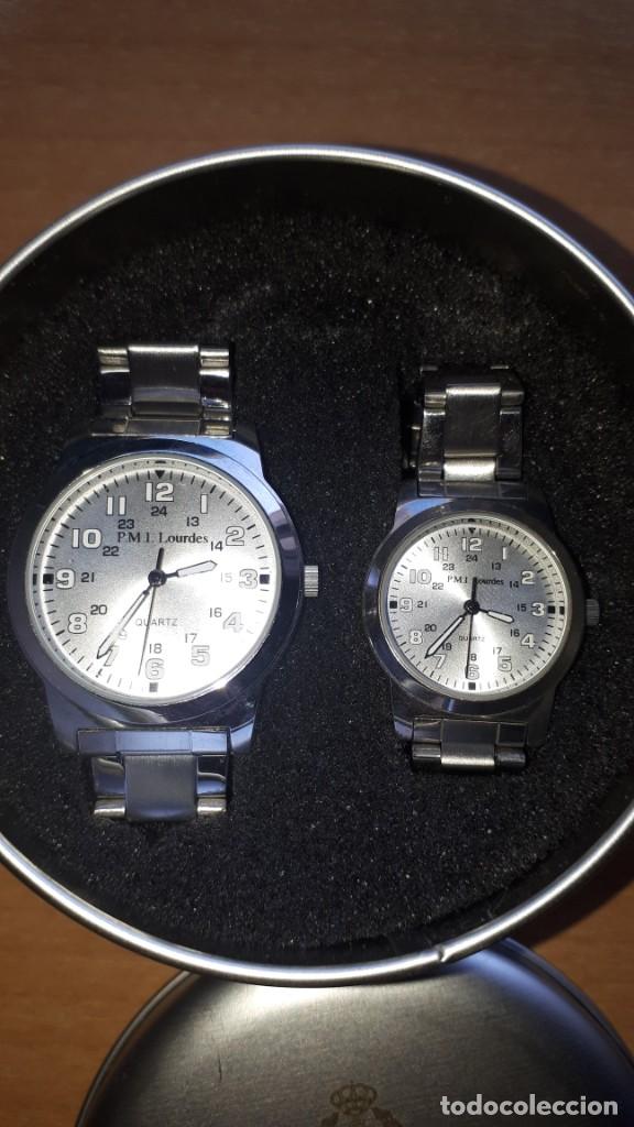 Relojes autom&aacute;ticos: JUEGO RELOJES caballero/se&ntilde;ora - Foto 2