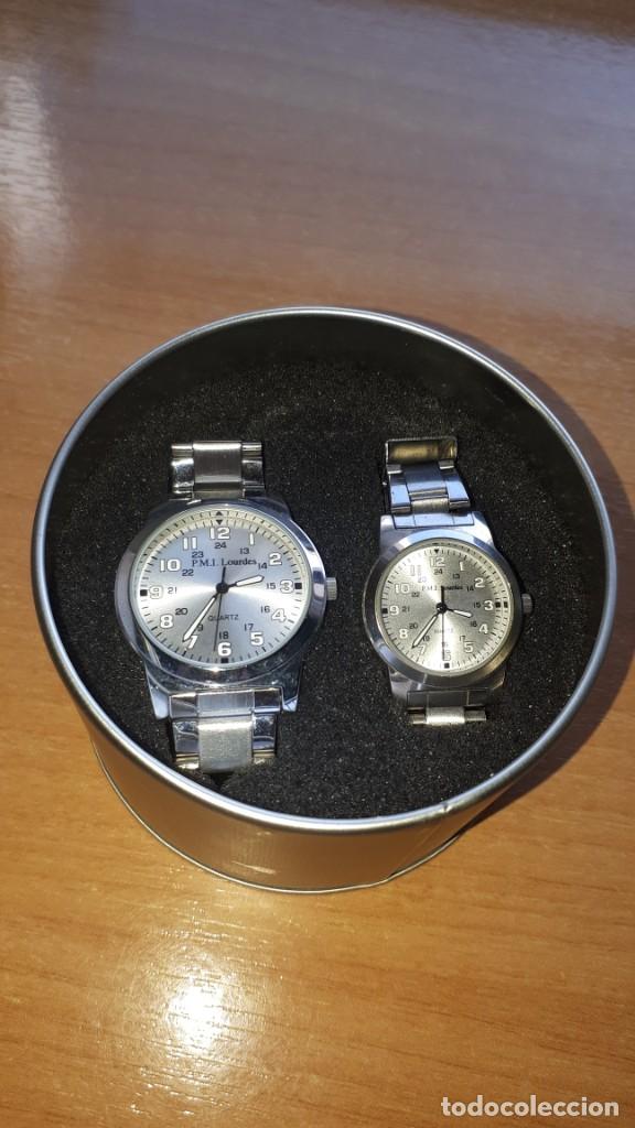 Relojes autom&aacute;ticos: JUEGO RELOJES caballero/se&ntilde;ora - Foto 9