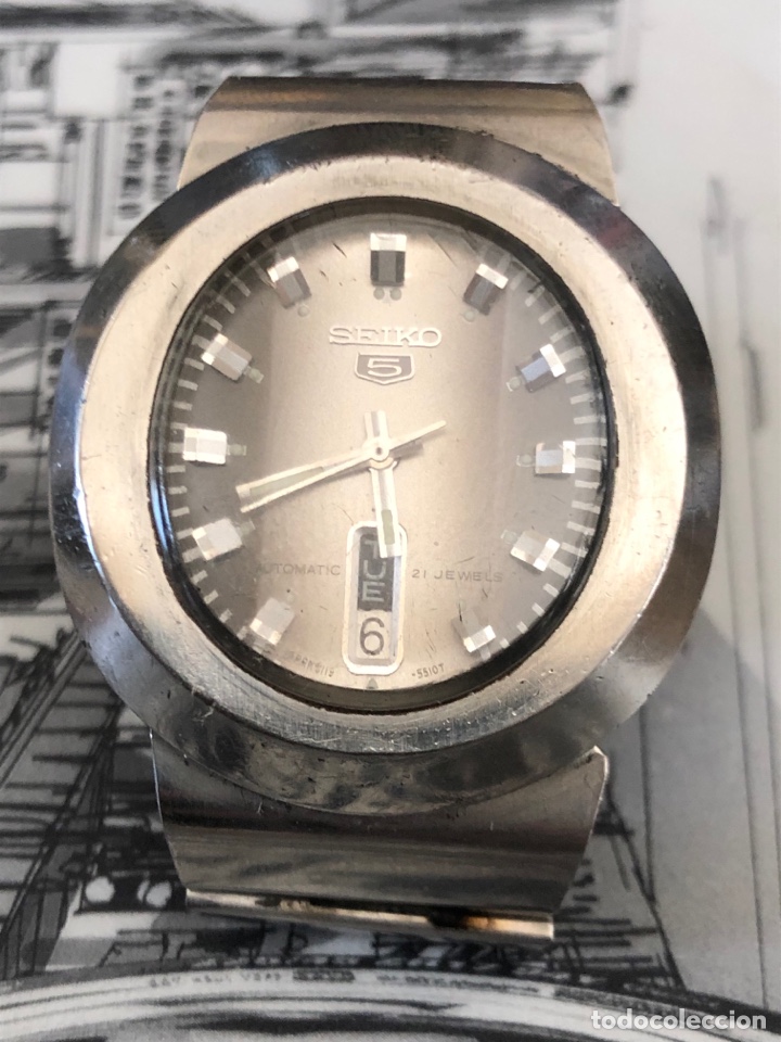 reloj seiko n5 automático elipsoidal modelo 611 - Buy Automatic watches on  todocoleccion
