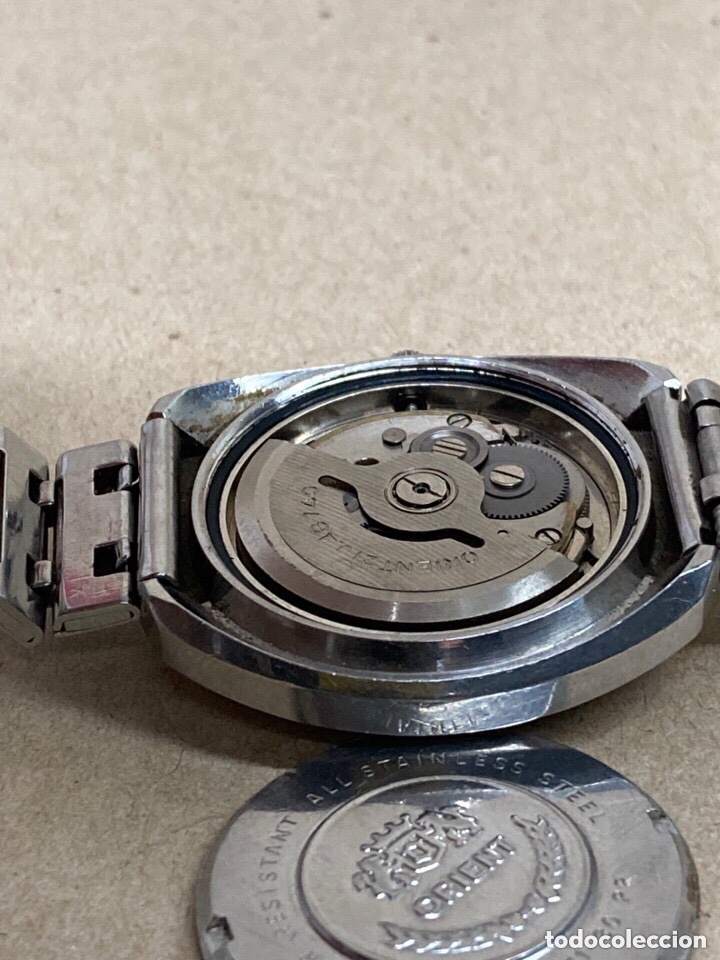 Relojes autom&aacute;ticos: Reloj Orient autom&aacute;tico pulsador y ruleta repasado - Foto 5