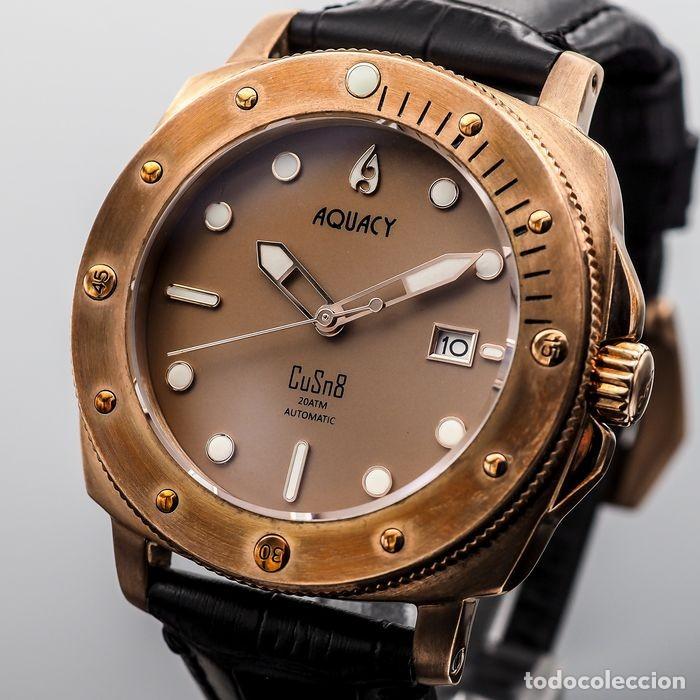 Relojes autom&aacute;ticos: Reloj Aquacy - Bronze CuSn8 - Automatic - BR.COP.NH.CU - Foto 3