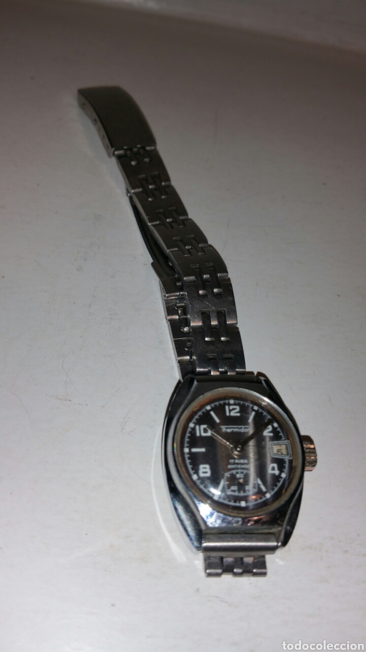 Relojes autom&aacute;ticos: Reloj autom&aacute;tico termidor, se&ntilde;ora, 17 rubis. Para reparar - Foto 1