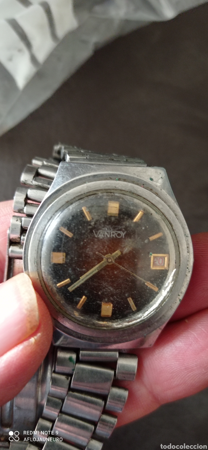 Relojes autom&aacute;ticos: RELOJ VINTAGE VANROY - Foto 5