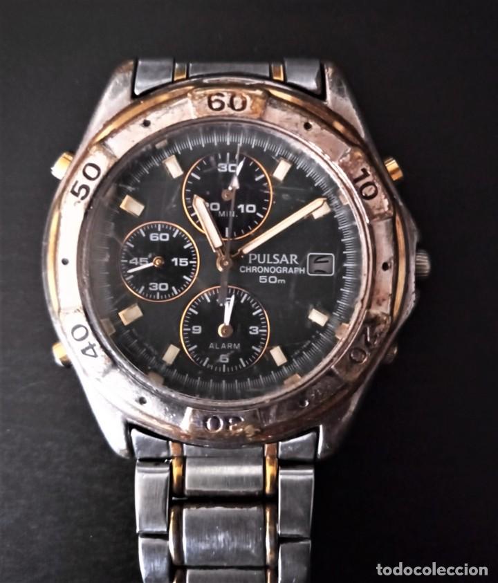 pulsar chronograph 50m