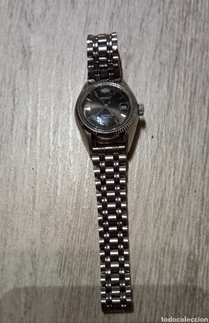 Relojes autom&aacute;ticos: Reloj de se&ntilde;ora Orient. Para reparar - Foto 3