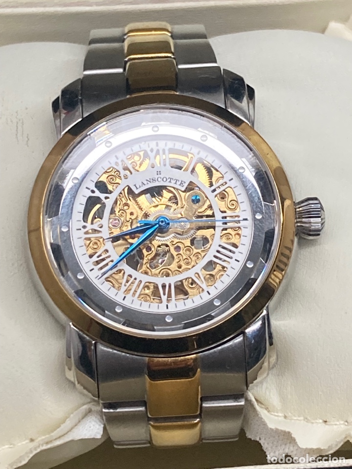 reloj marca lanscotte suizo chronograph acabado - Compra venta en  todocoleccion