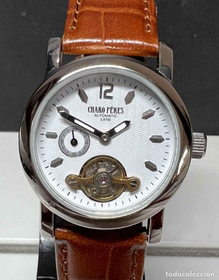Relojes autom&aacute;ticos: Reloj CHARO PERES - automatico - 5 atm - NOS - Foto 1