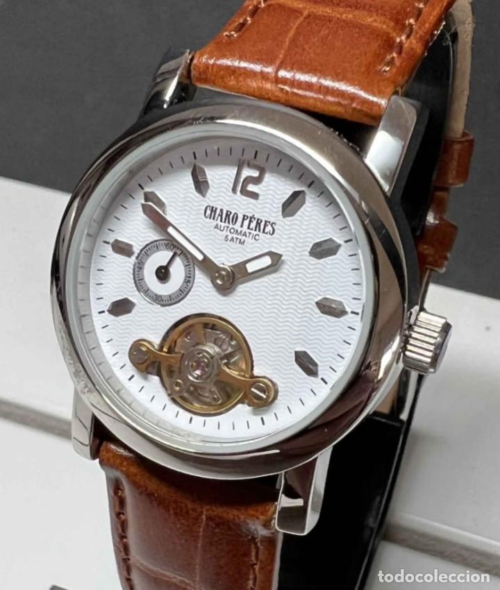 Relojes autom&aacute;ticos: Reloj CHARO PERES - automatico - 5 atm - NOS - Foto 2