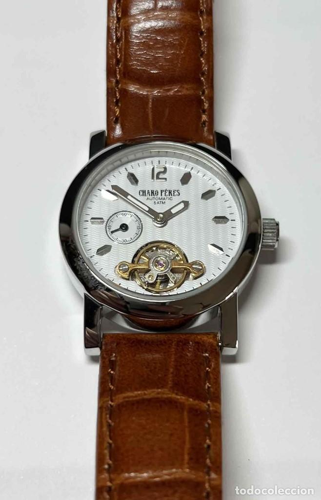 Relojes autom&aacute;ticos: Reloj CHARO PERES - automatico - 5 atm - NOS - Foto 5